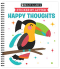 Brain Games - Sticker by Letter: Happy Thoughts - Spiral
