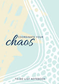 Coordinate Your Chaos To-Do List Notebook: 120 Pages Lined Undated To-Do List Organizer with Priority Lists (Medium A5 - 5.83X8.27 - Blue Starfish) - Paperback