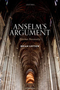 Anselm's Argument: Divine Necessity - Hardcover