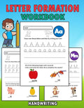 Letter Formation Workbook: Letter Formation Activities For Kids, Help Children Learn To Write With This Handwriting Booklet - Paperback