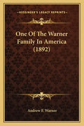 One Of The Warner Family In America (1892) - Paperback
