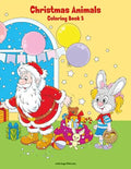 Christmas Animals Coloring Book 5 - Paperback