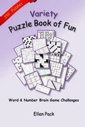 Variety Puzzle Book of Fun: Word and Number Brain Game Challenges - Paperback