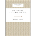 How to Write a Great Business Plan - Paperback