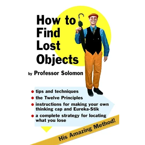 How to Find Lost Objects - Paperback