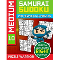 Medium Samurai Sudoku: 200 Perplexing Puzzles - Paperback