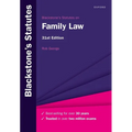 Blackstone's Statutes on Family Law - Paperback