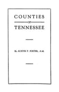 Counties of Tennessee - Paperback
