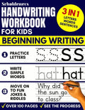 Handwriting Workbook for Kids: 3-in-1 Writing Practice Book to Master Letters, Words & Sentences - Paperback