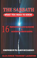 The Sabbath: What You Need To Know: 16 Propositions Against Mandatory and Salvational Sabbath-Keeping - Paperback