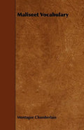 Maliseet Vocabulary - Paperback