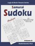 Samurai Sudoku: 500 Medium Sudoku Puzzles Overlapping into 100 Samurai Style - Paperback