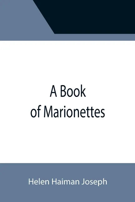 A Book of Marionettes - Paperback
