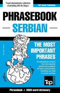 English-Serbian phrasebook and 3000-word topical vocabulary - Paperback