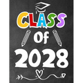 Class of 2028: Funny Back To School notebook, Gift For Girls and Boys,109 College Ruled Line Paper, Cute School Notebook, School Composition Notebooks - Paperback