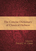 The Concise Dictionary of Classical Hebrew - Paperback
