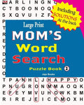Large Print MOM'S Word Search Puzzle Book, Vol. 2 - Paperback
