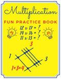 Multiplication Fun Practice Book: Japanese Calculation Method by Drawing Lines No Multiplication Facts - Easy Math Homeschool for Children - Brain Gam - Paperback