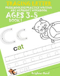 Tracing Letter Preschoolers Practice Writing ABC Alphabet Workbook*Kids Ages 3-5 - Paperback