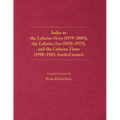 Index to the Lahaina News (1979-2003), the Lahaina Sun (1970-1973), and the Lahaina Times (1980-1983, limited issues) - Paperback