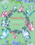 Butterfly Coloring Book For Women: 37 Unique Butterfly Designs including Flowers, Gardens - Beautiful Butterfly Coloring Book for Adults Relaxation, a - Paperback