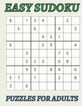 Easy Sudoku Puzzles for Adults: Large-print easy sudoku puzzles for adults puzzle book with 50 games to enjoy - Paperback
