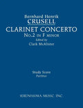 Clarinet Concerto No.2, Op.5: Study score - Paperback