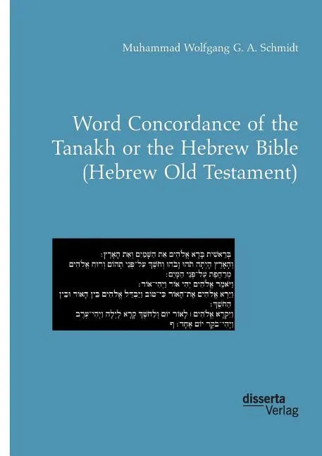 Word Concordance of the Tanakh or the Hebrew Bible (Hebrew Old Testament) - Paperback