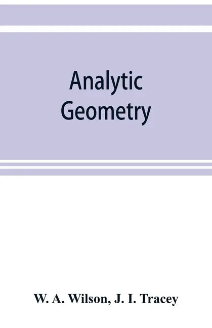 Analytic geometry - Paperback