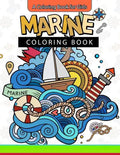 Marine Coloring Book: A Coloring Book for Girls Inspirational Coloring Books - Paperback