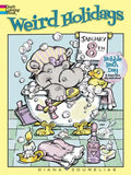 Weird Holidays Coloring Book - Paperback