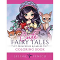 Cute Fairy Tales, Princesses, and Fables Coloring Book - Paperback