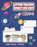 Letter Tracing Books for Kids Ages 3-5: Both Uppercase and Lowercase Letters. (Handwriting Practice) - Paperback