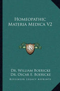 Homeopathic Materia Medica V2 - Paperback