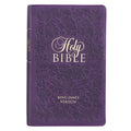 KJV Bible Giant Print Purple - Leather