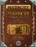 250 Best Magic Items for Barbarians, Druids, and Rangers: For Fifth Edition Players and GMs - Paperback