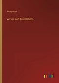 Verses and Translations - Paperback