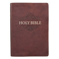 KJV Super Giant Print LL Brown - Leather