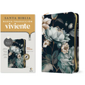 Biblia Ultrafina Ntv de Zíper, Con Filament (Sentipiel, Floral, Índice, Letra Roja) - Imitation Leather