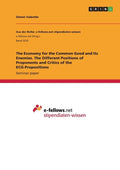 The Economy for the Common Good and Its Enemies. The Different Positions of Proponents and Critics of the ECG-Propositions - Paperback