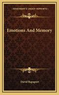 Emotions and Memory - Hardcover