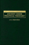 The Cambridge Companion to Ancient Greek Political Thought - Hardcover