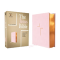 The Jesus Bible, ESV Edition, Leathersoft Over Board, Pink - Imitation Leather