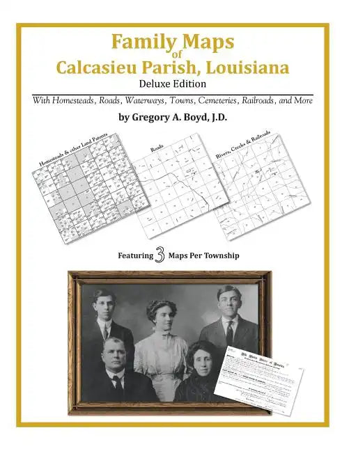 Family Maps of Calcasieu Parish, Louisiana - Paperback