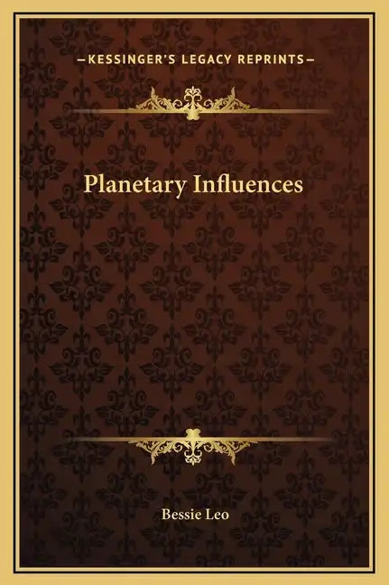Planetary Influences - Hardcover