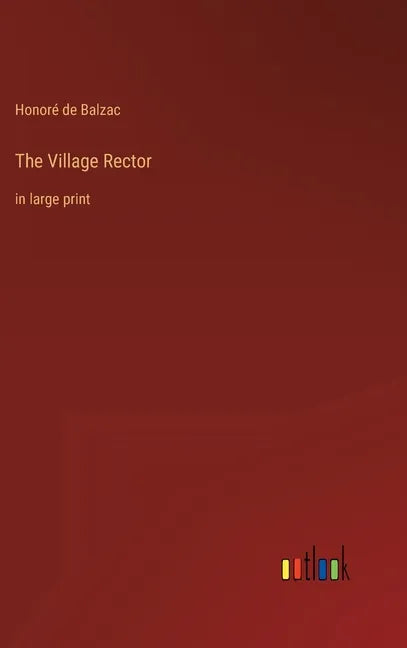 The Village Rector: in large print - Hardcover