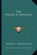 The Negro In Business - Paperback