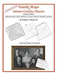 Family Maps of Adams County, Illinois - Paperback