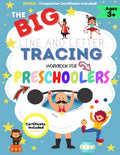 The BIG Line and Letter Tracing Workbook For Preschoolers: A Workbook Kids to Practice Pen Control, Line Tracing, Shapes the Alphabet, Word Structure - Paperback