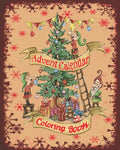 Advent Calendar Coloring Book - Paperback